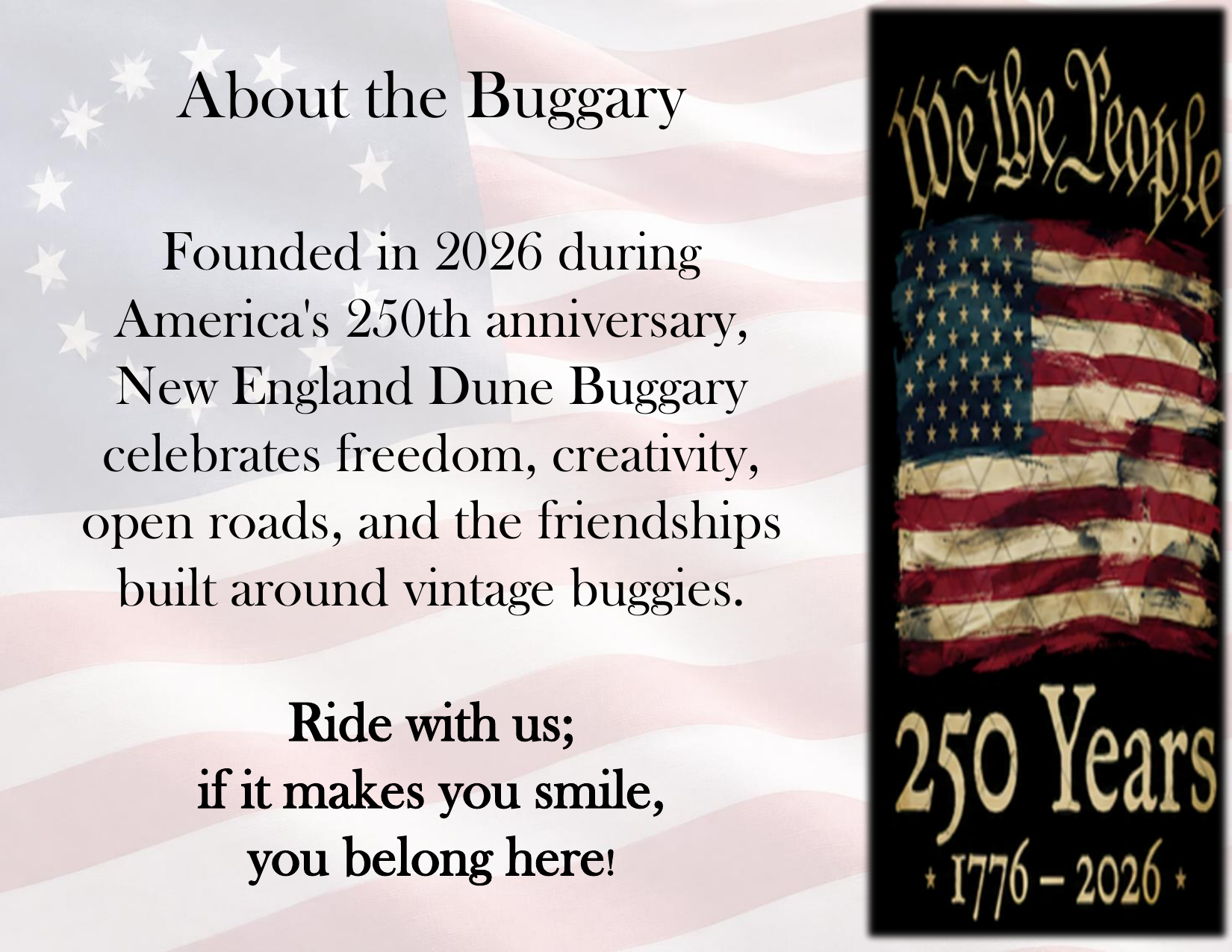 About the Buggary